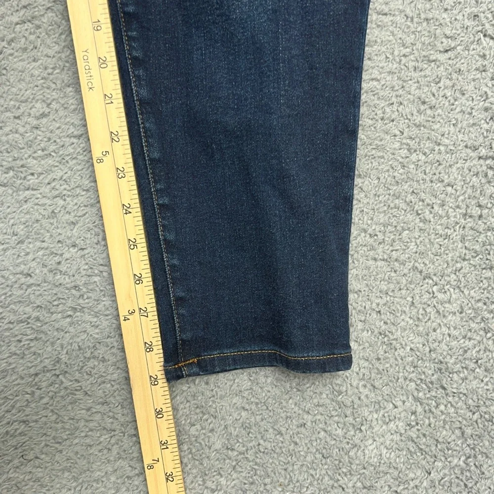 J.Crew Toothpick‎ Jeans Womens 36 Dark Wash Excellent Skinny High Rise Stretch